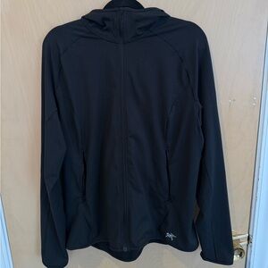 Arc'teryx Adahy Black Zip-Up Hoodie XL